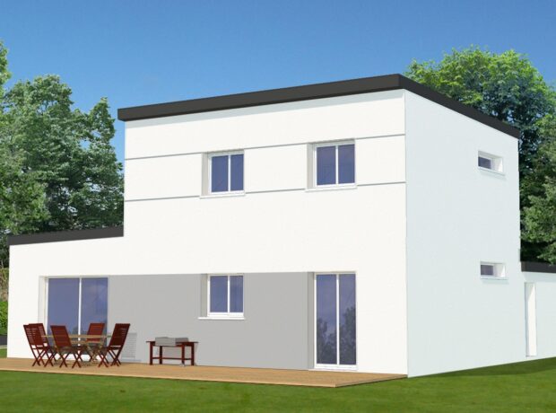 Personnalisable : maison à étage 103 m² habitables avec garage